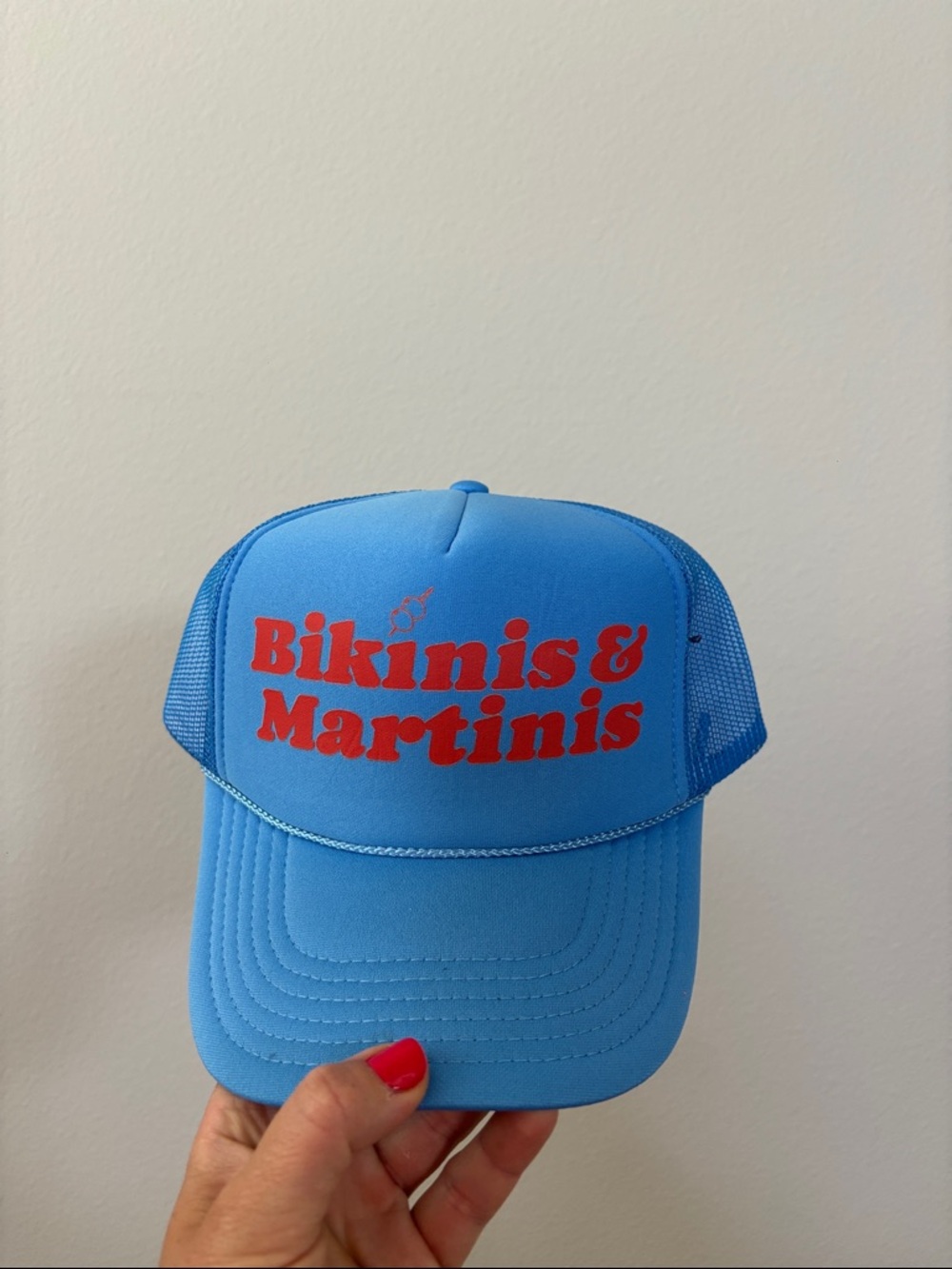 Bikinis & Martinis trucker hat